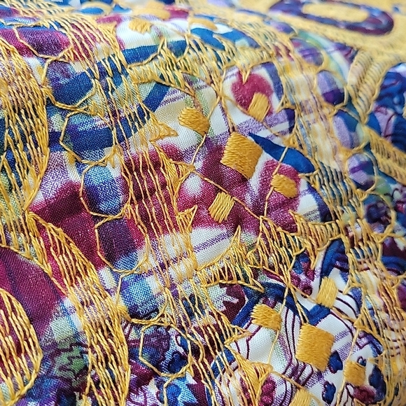 Vintage Quilted Maxi Skirt - Picture 6 of 9